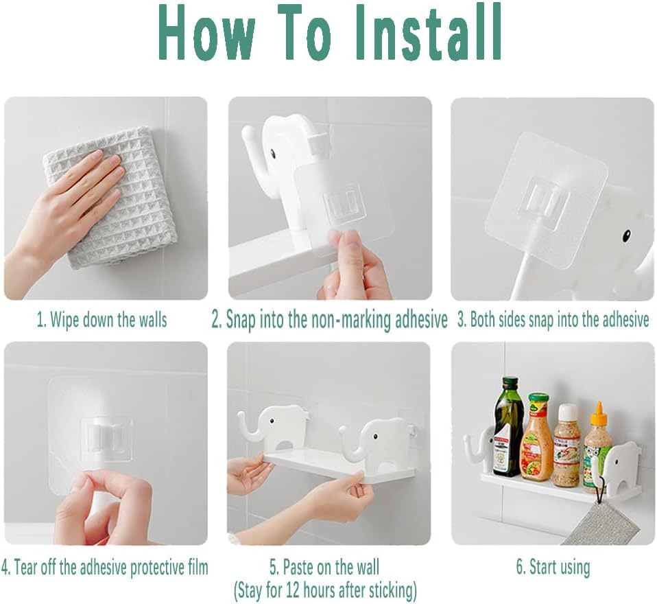 No Drill Wall Mount Organizer