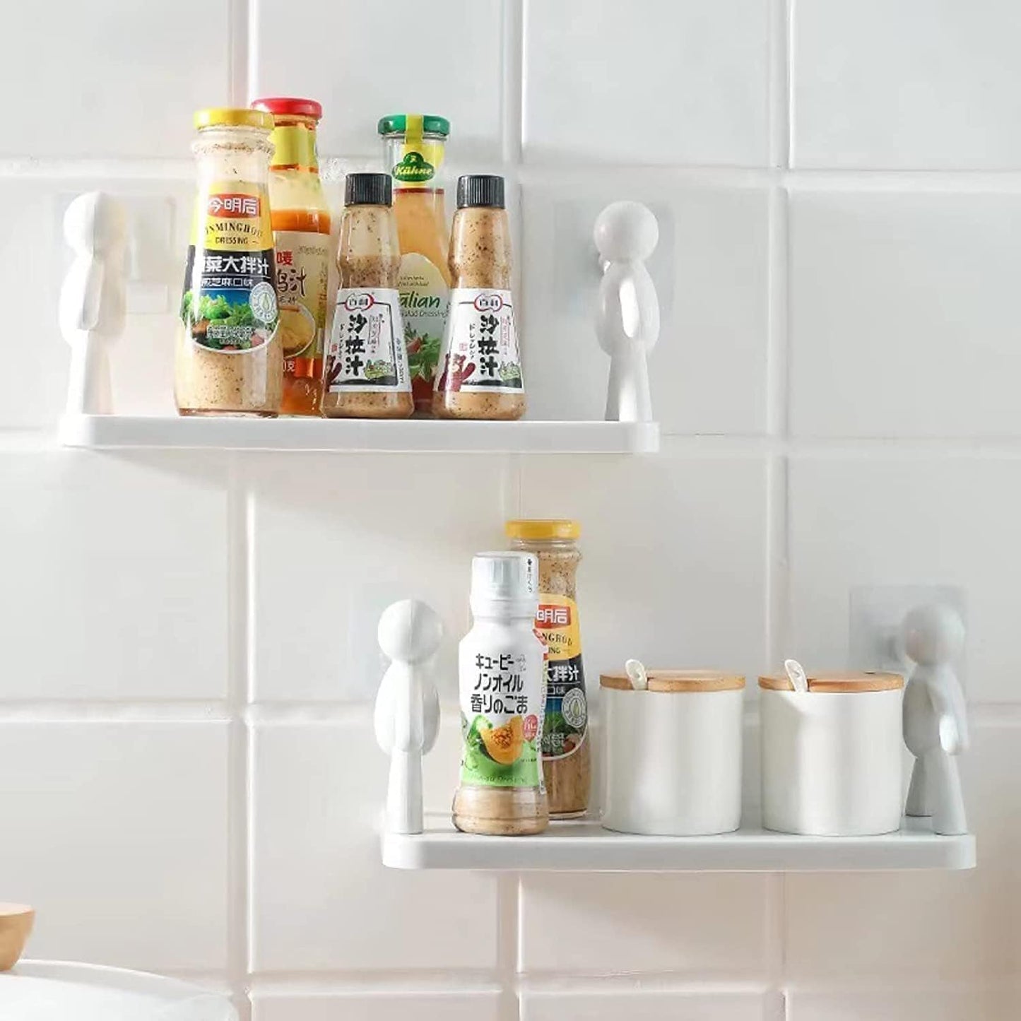 No Drill Wall Mount Shelf