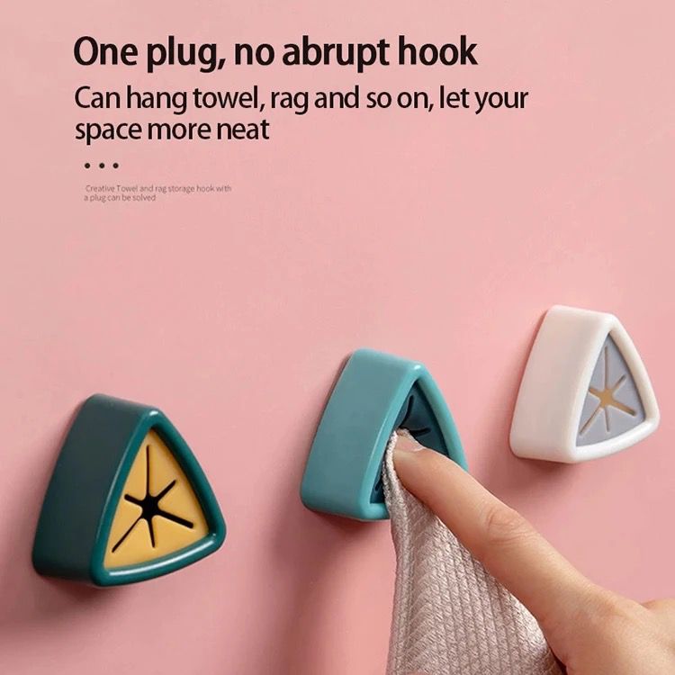 Punch-Free Towel Hook (Pack of 5)