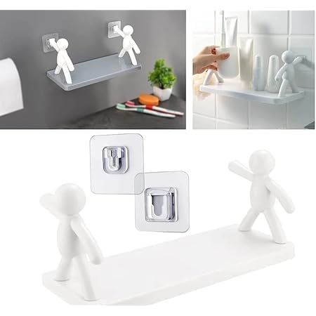 No Drill Wall Mount Shelf
