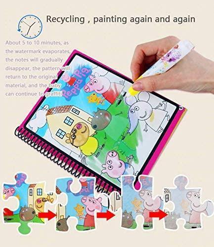 Reusable Magic Water Painting Book