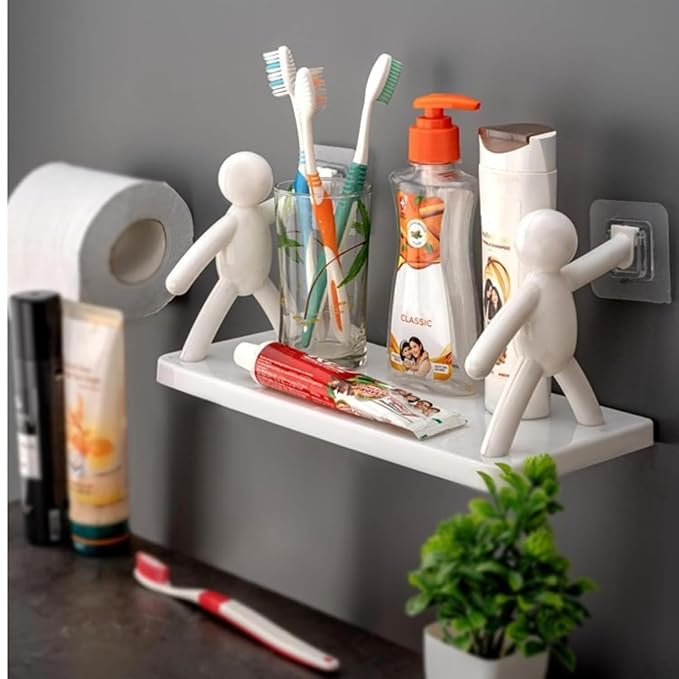 No Drill Wall Mount Shelf
