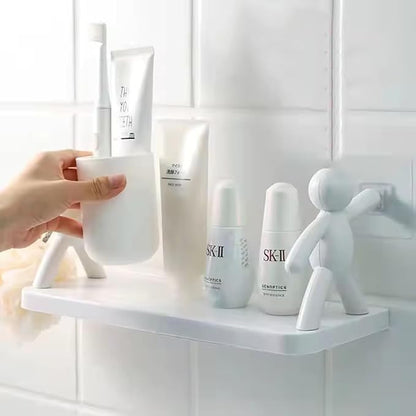No Drill Wall Mount Shelf