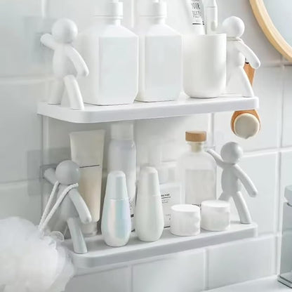 No Drill Wall Mount Shelf (Set of 2)