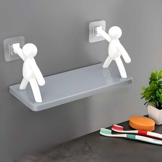 Basin Cabinet Plastic Wall Shelf