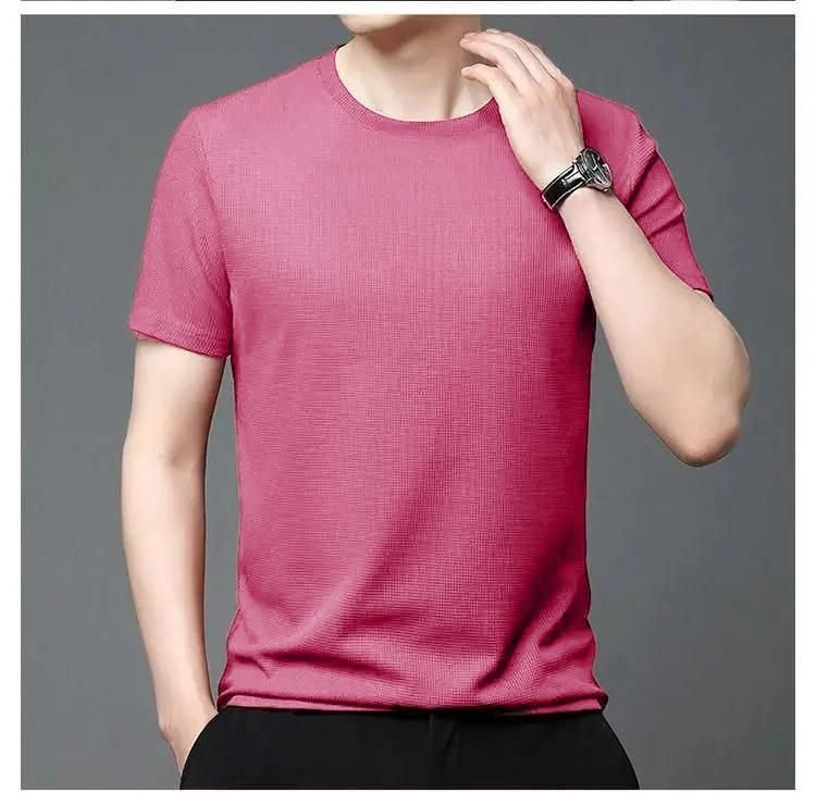 Stretchable Round Neck T-Shirt Pack Of 5